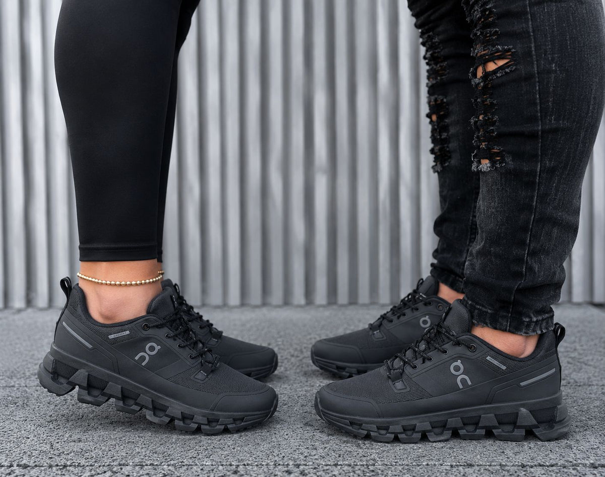 Tenis urbanos de suela segmentada negro para hombre